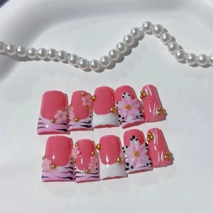 <span class=keywords><strong>Uñas</strong></span> Acrílicas al por Mayor Hechas a Mano con Diseño <span class=keywords><strong>3D</strong></span> <span class=keywords><strong>de</strong></span> Pico <span class=keywords><strong>de</strong></span> Pato, <span class=keywords><strong>Hello</strong></span> <span class=keywords><strong>Kitty</strong></span> y Diamantes, <span class=keywords><strong>Uñas</strong></span> Postizas Personalizadas - Product Image 2