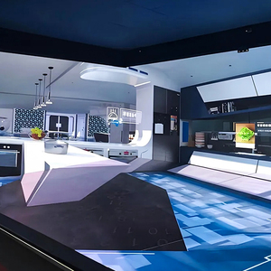 P1.9 P2 p2.6 p3.91 trong nhà dẫn hiển thị video của trung tâm gạch lát sàn SMD tương tác sàn nhảy gạch dẫn Màn hình hiển thị. - Product Image 2