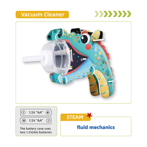 Hot Diy Creative KT Board Aspirateur Jouets Expérimentaux pour Enfants À La Main Kit De Matériel Fait Maison Ensemble Jouet Aspirateur - Product Image 2