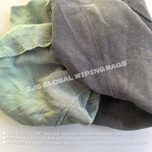 Paños de Limpieza de Felpa de Colores, 100% Algodón, Paños de Limpieza Resistentes para el Cuidado de Equipos Industriales y de Taller - Product Image 4