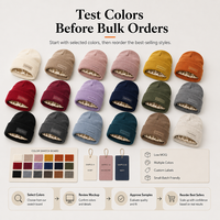Bonnet côtelé doublé satin, style décontracté, en coton, pour l'hiver, protection des cheveux, anti-frisottis, pour cheveux bouclés naturels, bonnet de nuit doux en tricot