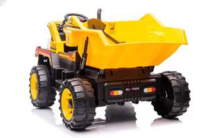 Coche Eléctrico para Niños, Tractor de Ingeniería de Cuatro Ruedas de 12 V, Camión Volquete para Niños - Product Image 4