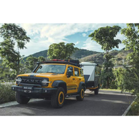 Caravane tout-terrain HQ12 Australie Voyage en famille Remorque de camping tout-terrain 15 pieds Camping-car Caravane Remorque de voyage tout-terrain