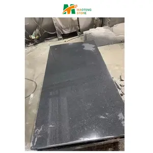 G654 Shanxi Zwart Graniet Grafsteen Productie