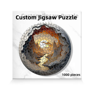 Usine fabricant personnalisé de haute qualité 500 1000 feuilles de papier Puzzle enfants Puzzle adulte Puzzle Conseil Puzzle per - Product Image 4