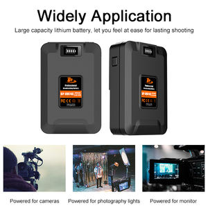 Bateria de bloqueio v para sony camcorder, <span class=keywords><strong>monitor</strong></span> de transmissão 5000mah v câmera de vídeo - Product Image 6