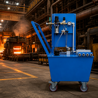 Système de lubrification industriel portable HSH-S01, unité de mélange huile-air pour test en ligne des chaînes et des boîtiers de roulements