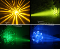 Projecteur de scène LED Marslite 300W 3-en-1 Beam Spot avec système CMY et effet arc-en-ciel, tête mobile Super Beam Sharpy pour spectacles