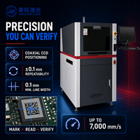 Machine de marquage laser pour circuits imprimés (PCB) pour la production de composants électroniques de haute complexité, avec chargement, positionnement, lecture et déchargement automatiques