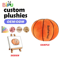 Fabricant de jouets en peluche, vente en gros de peluches de football colorées en coton PP, série de balles de sport simulées, jouets en peluche, services OEM