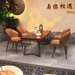 Divano Moderno Industriale in Pelle a Forma di L |   Telaio in Metallo |   Personalizzato, Prezzo di Fabbrica, Vendita all'Ingrosso |   Per Casa e Caffetteria - Product Image 4