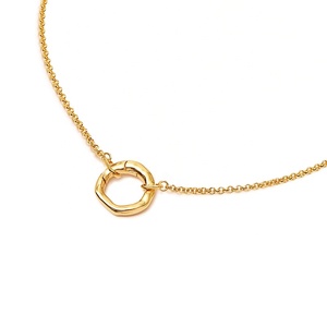 Collier infini simple à chaîne fine de haute qualité, nouveau modèle de mode délicate, vente en gros 2025 - Product Image 6