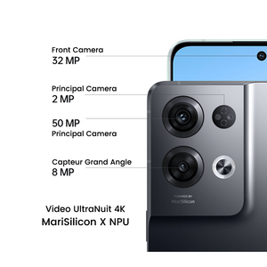 โทรศัพท์มือถือต้นแบบ5G สมาร์ทโฟนรุ่นทั่วโลกขายส่งสำหรับ <span class=keywords><strong>OPPO</strong></span> <span class=keywords><strong>Reno</strong></span> <span class=keywords><strong>8</strong></span> <span class=keywords><strong>Pro</strong></span> <span class=keywords><strong>8</strong></span> + 256GB - Product Image 4