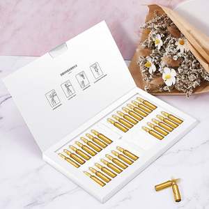 Etiqueta privada orgánica para retinol cara cuello reafirmante ampolla conjunto de suero coreano antienvejecimiento hidratante suero de ácido hialurónico - Product Image 2