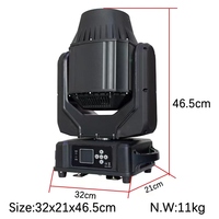 200w LED faisceau étanche tête mobile IP65 faisceau spot lavage mobile