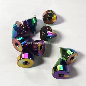 Benma coche motocicleta y piezas accesorios colorido Arco Iris M6 6mm matrícula perno y tornillos tuerca tapa Tornillos De <span class=keywords><strong>Matricula</strong></span> - Product Image 2