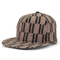 Casquette de baseball sportive de luxe avec fermeture Velcro ou Snapback, nouvelle casquette Snapback classique à rayures imprimées de luxe, taille ajustable