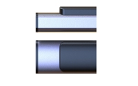 Adaptador de Corriente Universal de Viaje de Aleación de Aluminio OEM Original 210CF3000 24 Pines 100W PD USB-C/Tipo-C Magnético