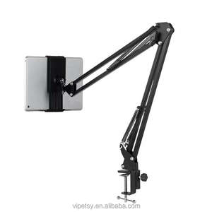 תואר 360 מסתובב אוניברסלי זרוע רובוטית שולחן העבודה לעמוד עצלן ליד המיטה cantiaming לחיות טלפון לוח מתכת לוח לעמוד - Product Image 4