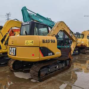 Excavatrice sur chenilles CAT 307D d'occasion pour sites d'excavation de petite à moyenne envergure, bon prix, 7 tonnes, Caterpillar du Japon, pour usage agricole - Product Image 2