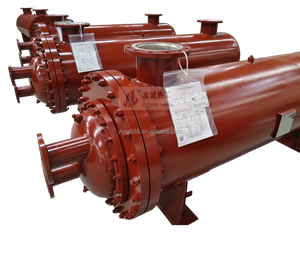 Chất lượng cao thép không gỉ hình Ống trao đổi nhiệt nhôm vây mở rộng bề mặt mát giá cả cạnh tranh cho máy nén khí - Product Image 1