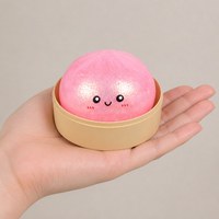Jouet anti-stress sensoriel mignon en TPR en forme de boulette Smiley Face, à rebond lent