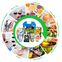 Pochettes Doypack personnalisées pour liquides 50ml-10l – Emballage de jus et de boissons avec divers becs verseurs sur mesure