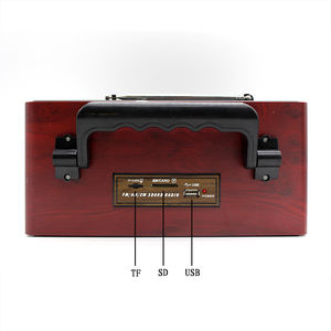 Radio vintage MD-1800BT nostalgique avec BT - AM/FM/SW, carte USB/TF, <span class=keywords><strong>piles</strong></span> 1200mAh + 4xD, choix du collectionneur classique - Product Image 5