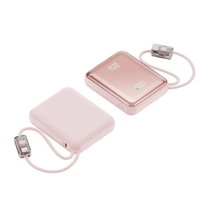 Banque d'alimentation mini haute capacité 22,5 W avec logo personnalisé, affichage LED, charge ultra-rapide, 10000/20000 mAh, chargeur numérique avec affichage, cadeau - Product Image 2