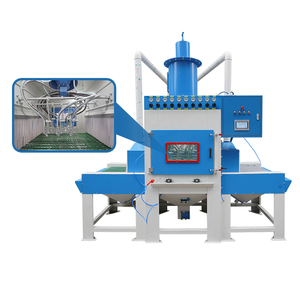 High Efficiency Automatic Conveyor Belt Sand Blasting Machine for Removing Rust - Product Image 1