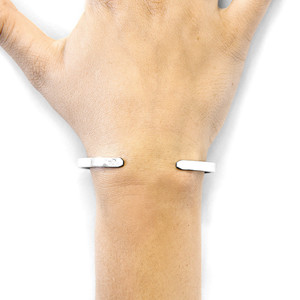 Brazalete Geométrico Midi Reynolds Element en Plata - Product Image 6