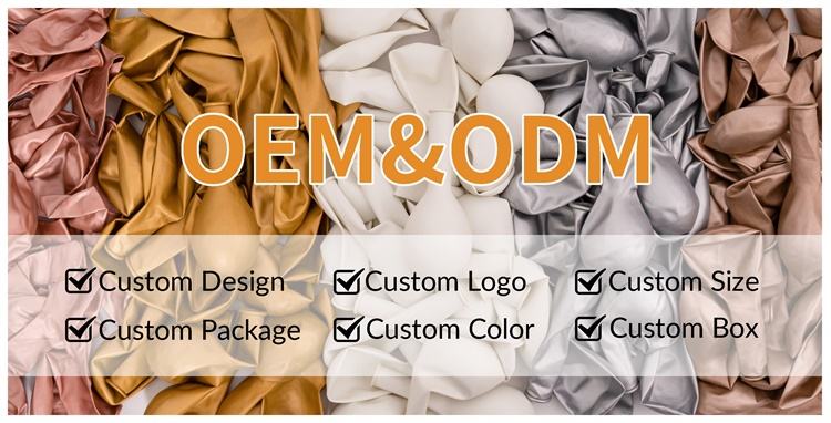 Factory Wholesale Kid's Party Retro Peach Green Latex Balloon Wedding Birthday Party Decoration