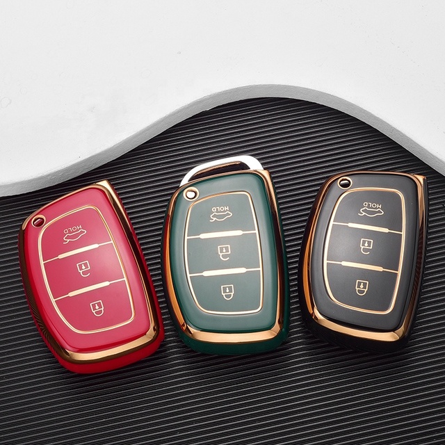 Hot Sale TPU Car Key Case for Hyundai IX25 IX35 I20 I30 I40 Hb20  Car Key Shell Cover