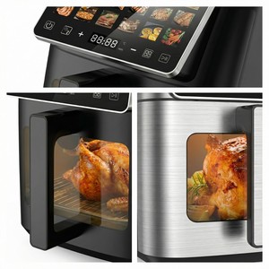 Nuova Friggitrice ad Aria Digitale in Acciaio Inox da 12L, Facile da Usare, con Schermo Touch Elettronico, 1700W, Protezione dal Surriscaldamento - Product Image 5