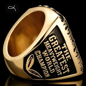 Bague de championnat de boxe lourde en alliage, commémorative pour les fans, inspirée de Mohammed Ali, vente en gros - Product Image 2