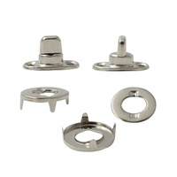 Bouton rotatif en laiton nickelé pour toile de bâche marine, attache à verrouillage rapide, 19,2 mm, accessoires de quincaillerie pour yacht et bateau