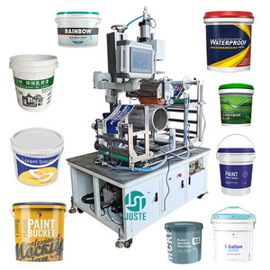 Cubo de pintura, máquina de estampado en caliente, máquina neumática automática de gran tamaño, Rollo redondo a rollo, máquina de transferencia de calor, <span class=keywords><strong>impresora</strong></span> <span class=keywords><strong>para</strong></span> cilindro - Product Image 1