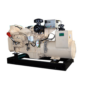   Groupe électrogène diesel marin 60 kW refroidi par eau 1500 tr/min 24 V Démarrage électrique Certifié ISO9001 - Product Image 1