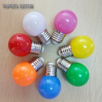Toprex E27 Base G45 S14 ampoule LED 6W lampe à incandescence pour fête de noël feston lumière 1W 2W 4W CE Globe AC 80 ampoules de glace