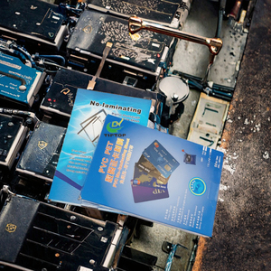 Tiptop 0.15+0.46+0.15 Offset Printing Magnetic White Film Laminated PVC Card Dragon <b>Sheet</b> A4 Size CLF-C260402 Shandong - Product Image 3