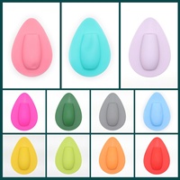 Vas Bunga Dinding Silikon Reusable Tanpa Paku, Dekorasi Gantung untuk Kamar Mandi, Stiker Kulkas, Pernikahan, Warna Dapat Disesuaikan, Modern