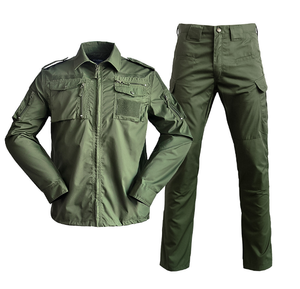 Chaqueta de Camuflaje Serie 728 para Personal de Seguridad y Guardias de Gestión de Propiedades F1 F2 ACU BDU Pantalones Transpirables con Múltiples Bolsillos - Product Image 5