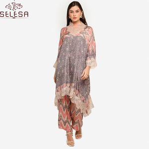 Nouveau modèle de chemisier musulman Abaya broderie Design femmes Jubah pour le Vietnam <span class=keywords><strong>Baju</strong></span> <span class=keywords><strong>Kurung</strong></span> - Product Image 1