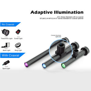 Lente telecéntrica de alta precisión con aumento de 110mm ST Series 0.5x-6.0x <span class=keywords><strong>para</strong></span> inspección de defectos y superficies - Product Image 4
