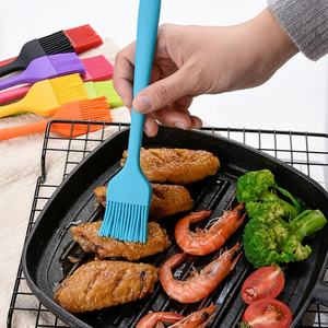 Brocha de silicona colorida para barbacoa, brocha para aceite de pan y alimentos, brochas de silicona para repostería, brocha de cocina para aceite. - Product Image 3