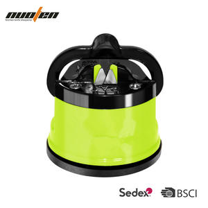 Aiguiseur de couteaux Nuoten Mini en acier inoxydable, multi-grains, avec ventouse, outil d'affûtage manuel pour la cuisine à domicile - Product Image 2