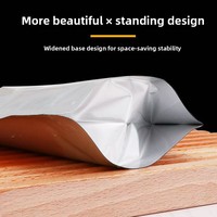 Pochettes personnalisées en aluminium avec bec verseur, étanches à l'humidité et écologiques, pour l'emballage de café, thé, bière et autres liquides