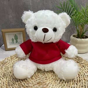 1 Pezzo <span class=keywords><strong>Orsacchiotto</strong></span> di Peluche Personalizzato <span class=keywords><strong>con</strong></span> Logo Aziendale Stampato, Regalo per Eventi, Bambola Confortante Economica - Product Image 5
