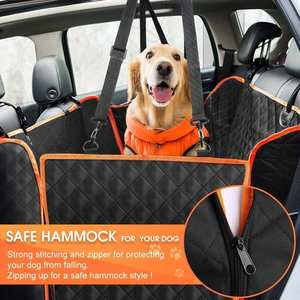 Fournitures pour animaux de compagnie, tissu Oxford épais imperméable, dos antidérapant, tapis pour <span class=keywords><strong>chien</strong></span>, <span class=keywords><strong>housse</strong></span> de siège arrière de <span class=keywords><strong>voiture</strong></span> - Product Image 5