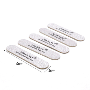 Biểu Tượng Tùy Chỉnh Mini Móng Tay Tập Tin 180/240 Dải Mỏng Gỗ Salon Công Cụ Dùng Một Lần Emery & Giấy nhám Đánh Bóng Bằng Gỗ Emery Làm Móng Tay - Product Image 2